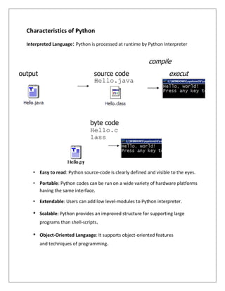summer training report on python | PDF