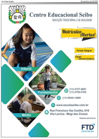 SETEMI NEWS Novembro de 2018 5
 