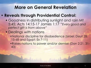 Systematic Theology: Bibliology