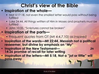 Systematic Theology: Bibliology