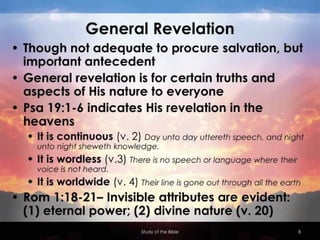 Systematic Theology: Bibliology