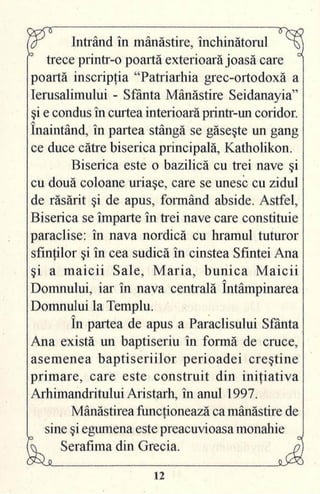 Pe urmele Bunicii Maicii Domnului - Maica Ecaterina Fermo