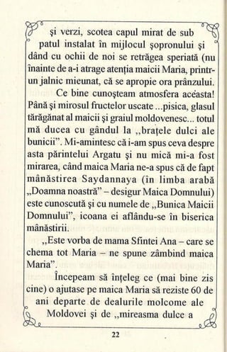 Pe urmele Bunicii Maicii Domnului - Maica Ecaterina Fermo