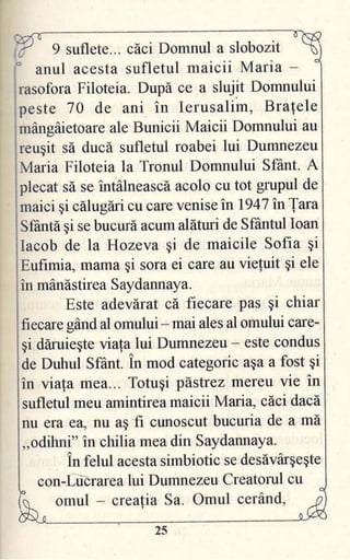 Pe urmele Bunicii Maicii Domnului - Maica Ecaterina Fermo