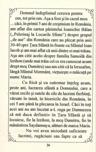 Pe urmele Bunicii Maicii Domnului - Maica Ecaterina Fermo