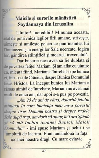 Pe urmele Bunicii Maicii Domnului - Maica Ecaterina Fermo