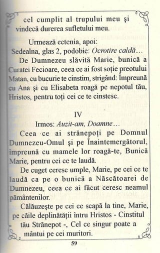 Pe urmele Bunicii Maicii Domnului - Maica Ecaterina Fermo