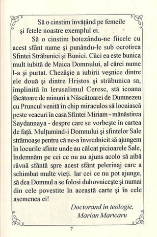 Pe urmele Bunicii Maicii Domnului - Maica Ecaterina Fermo