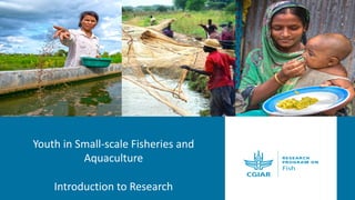 Fish4Thought: Youth in small-scale fisheries and aquaculture | PDF