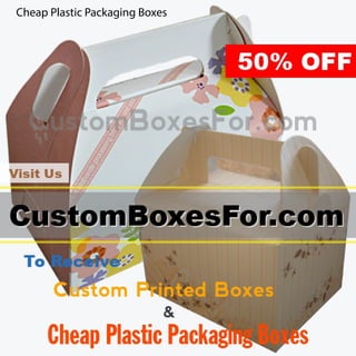 Cheap Plastic Packaging Boxes
 