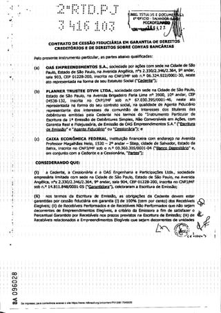 DOCUMENTOS PROVAM CESSÃO DE DIREITOS DO TRIPLEX