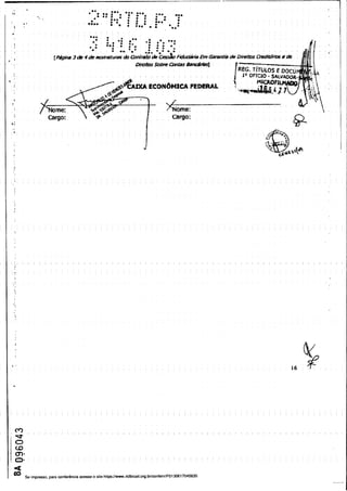 DOCUMENTOS PROVAM CESSÃO DE DIREITOS DO TRIPLEX