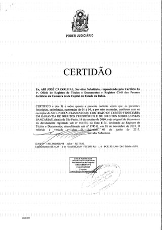 DOCUMENTOS PROVAM CESSÃO DE DIREITOS DO TRIPLEX