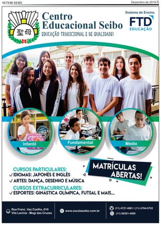 SETEMI NEWS Dezembro de 2018 5
 