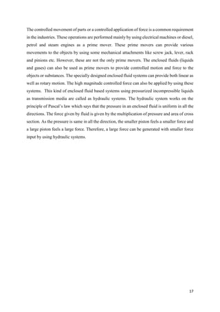 Syringes Pascal Law.pdf Application of Pascal’s Law in the working model of Four-axis Hydraulic ...