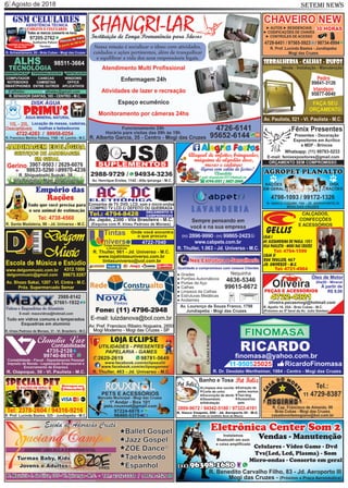 Agosto de 20186 SETEMI NEWS
 