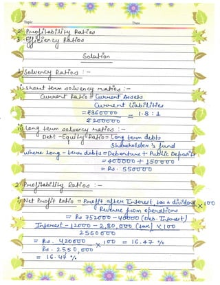 Accountancy Project Class 12th CBSE