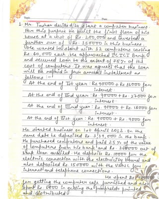 Accountancy Project Class 12th CBSE