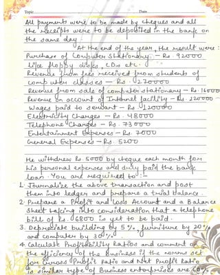 Accountancy Project Class 12th CBSE