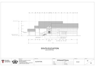ELEVATION 01-03-2017
1:100
DATE
SCALE
DRAWN
CHECKED
DRAWING NO. SHEET NO.PROJECT TITLE
DR. SUCHARITA
ARC1215
METHODS OF DOCUMENTATION AND
MEASURED DRAWING
ROYAL SELANGOR CLUB
1, JALAN RAJA, CITY CENT5RE, 52100 KUALA
LUMPUR, SELANGOR, MALAYSIA FAZRIE AIMAN
DRAWING TITLE
A-3.2
10
34
REFERENCE
SOUTH ELEVATION
0 105 15 20
(SIDE ELEVATION)
 