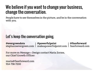 Presenting Data Webinar