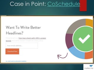 Case in Point: CoSchedule
 