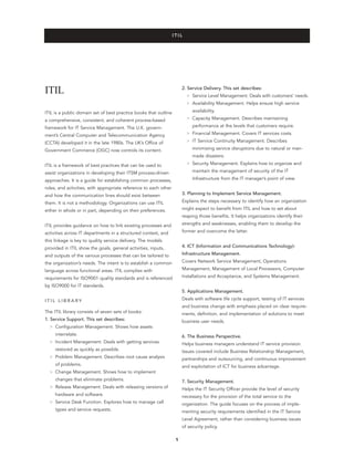 Combining Itil And Six Sigma To Improve
