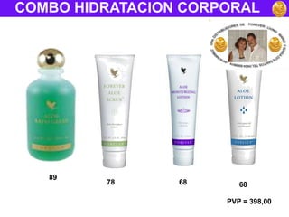    COMBO HIDRATACION CORPORAL 89786868PVP = 398,00