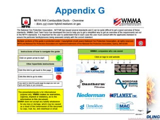 Appendix G http://www.wmma.org Air Handling Systems - Copyright 2011 For informational use only 