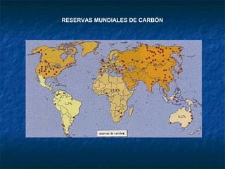 RESERVAS MUNDIALES DE CARBÓN 