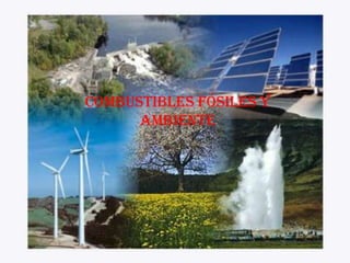 Combustibles fósiles y ambiente 