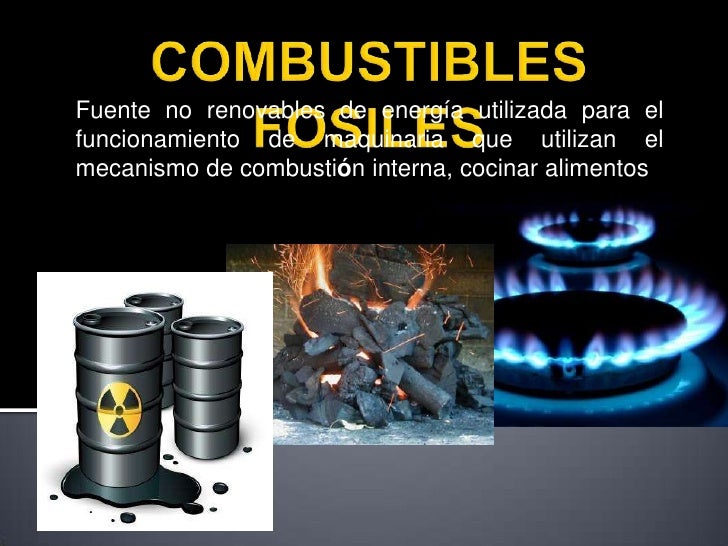 Combustibles fosiles