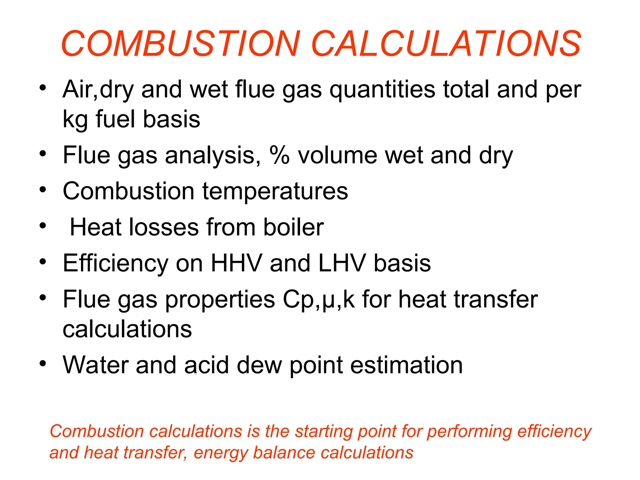 combustionanalysis and optimisation .ppt