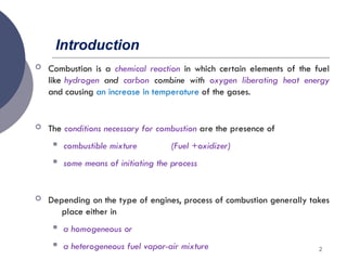 Comprehensive Analysis of Combustion Processes in Spark Ignition ...