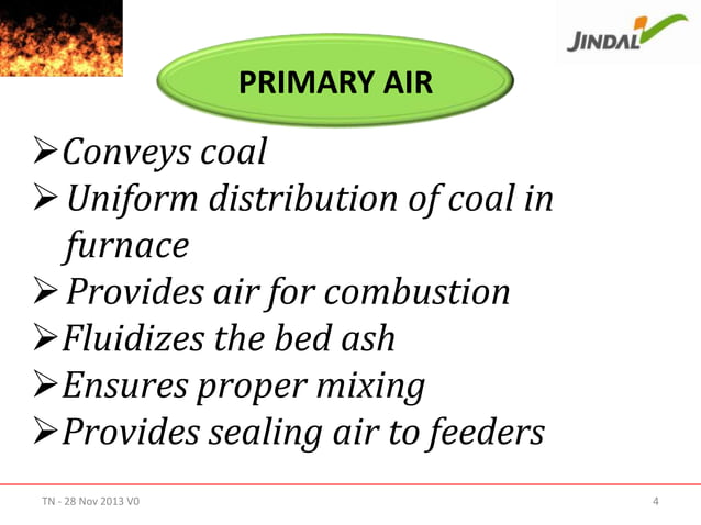 Combustion in a CFBC Boiler | PPTX