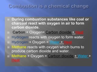 Combustion and flame | PPTX