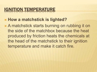 Combustion and flame | PPTX
