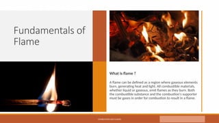 Combustion and Flames ppt file and other work | PPT
