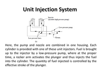 types of fuel injection system and nozzles | PDF