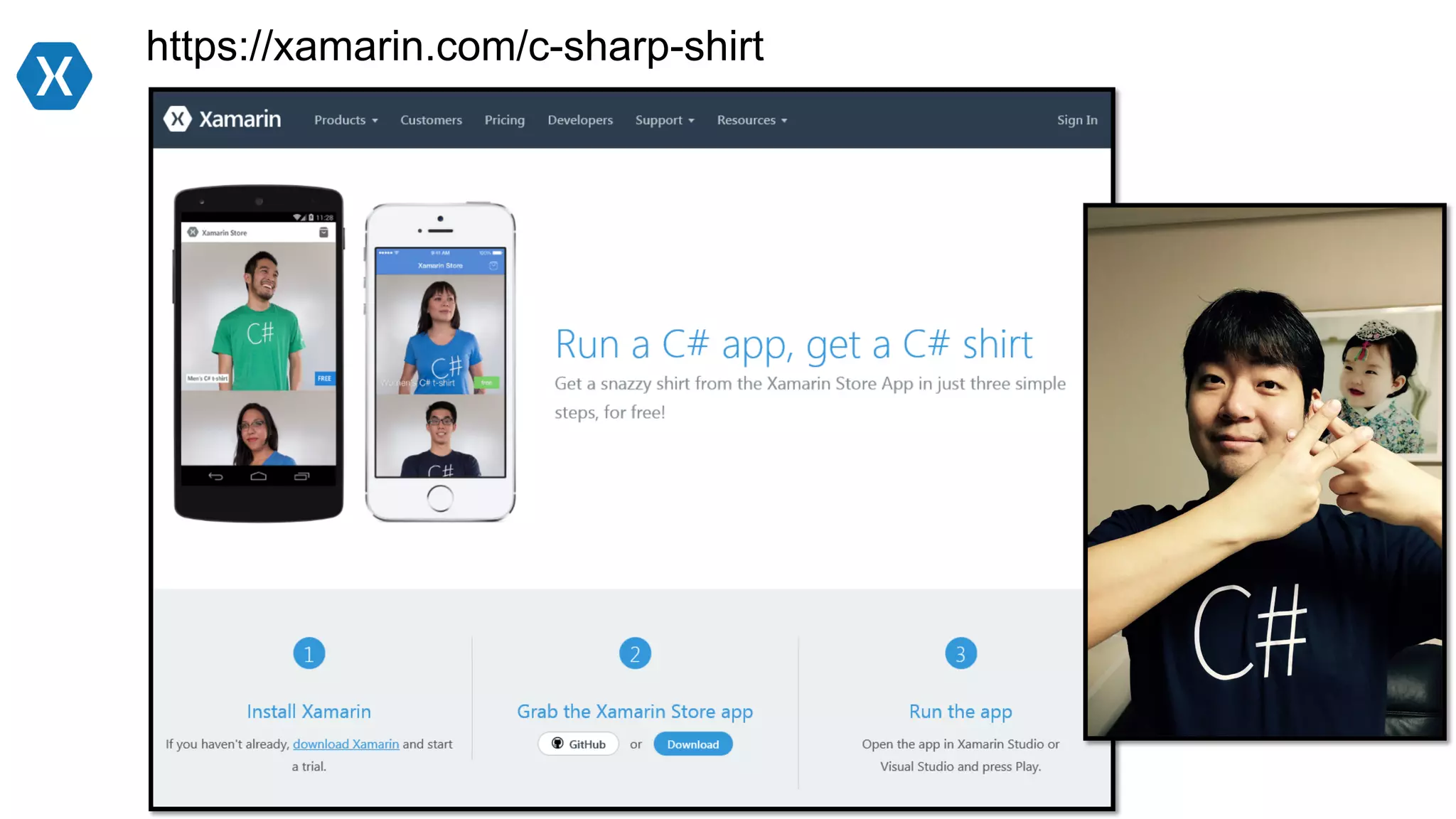 https://xamarin.com/c-sharp-shirt
 