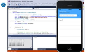 Xamarin.Forms (MVP ComCamp 2015)