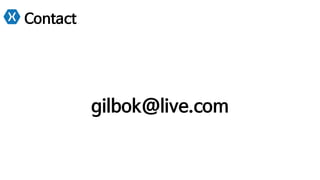 Contact
gilbok@live.com
 