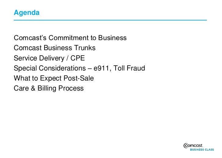 comcast business customer service phone number
