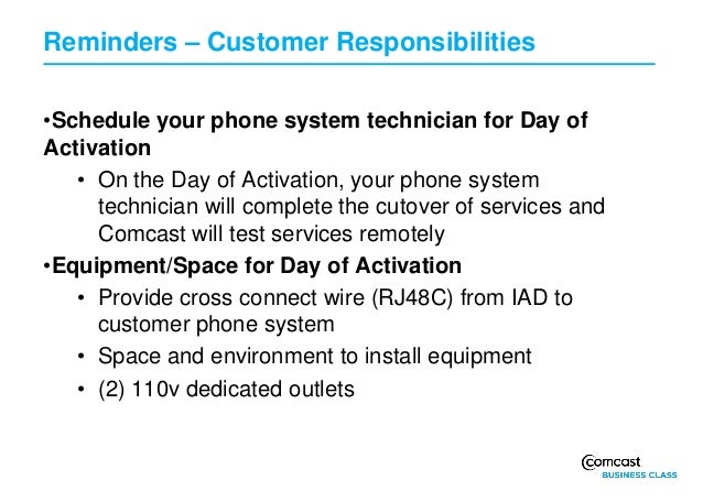 comcast business customer service phone number