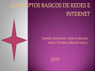 DANIER EMMANUEL GARCIA MOLINA
ANGIE TATIANA GIRALDO AYALA
901
 