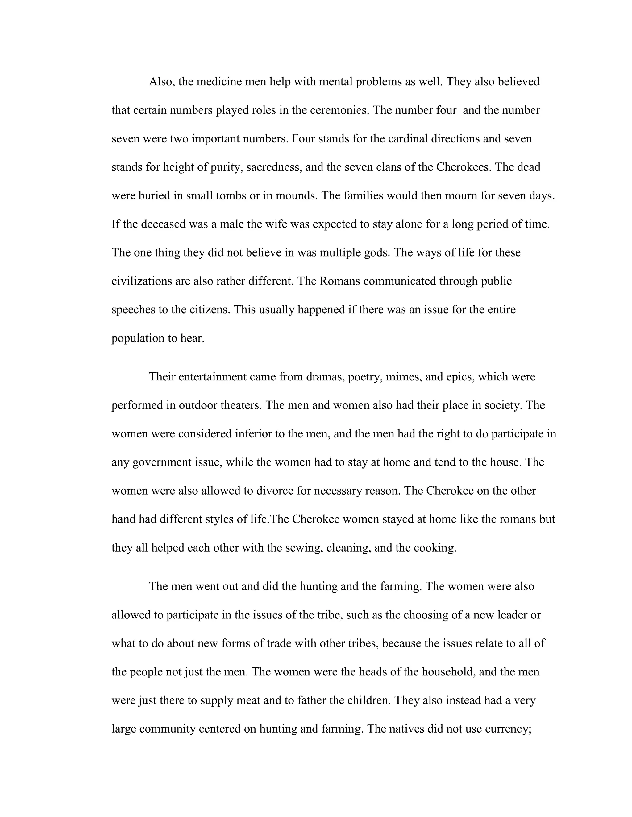 Compare and Contrast Essay