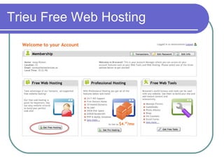 Trieu Free Web Hosting 