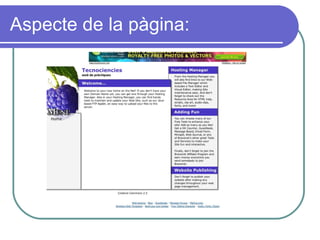 Aspecte de la pàgina: 