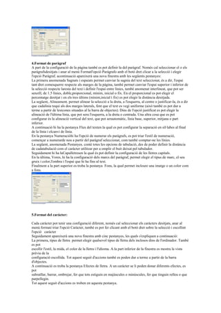 Com crear un document bàsic de text amb l