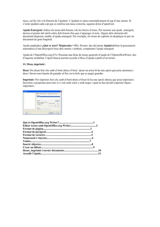 Com crear un document bàsic de text amb l